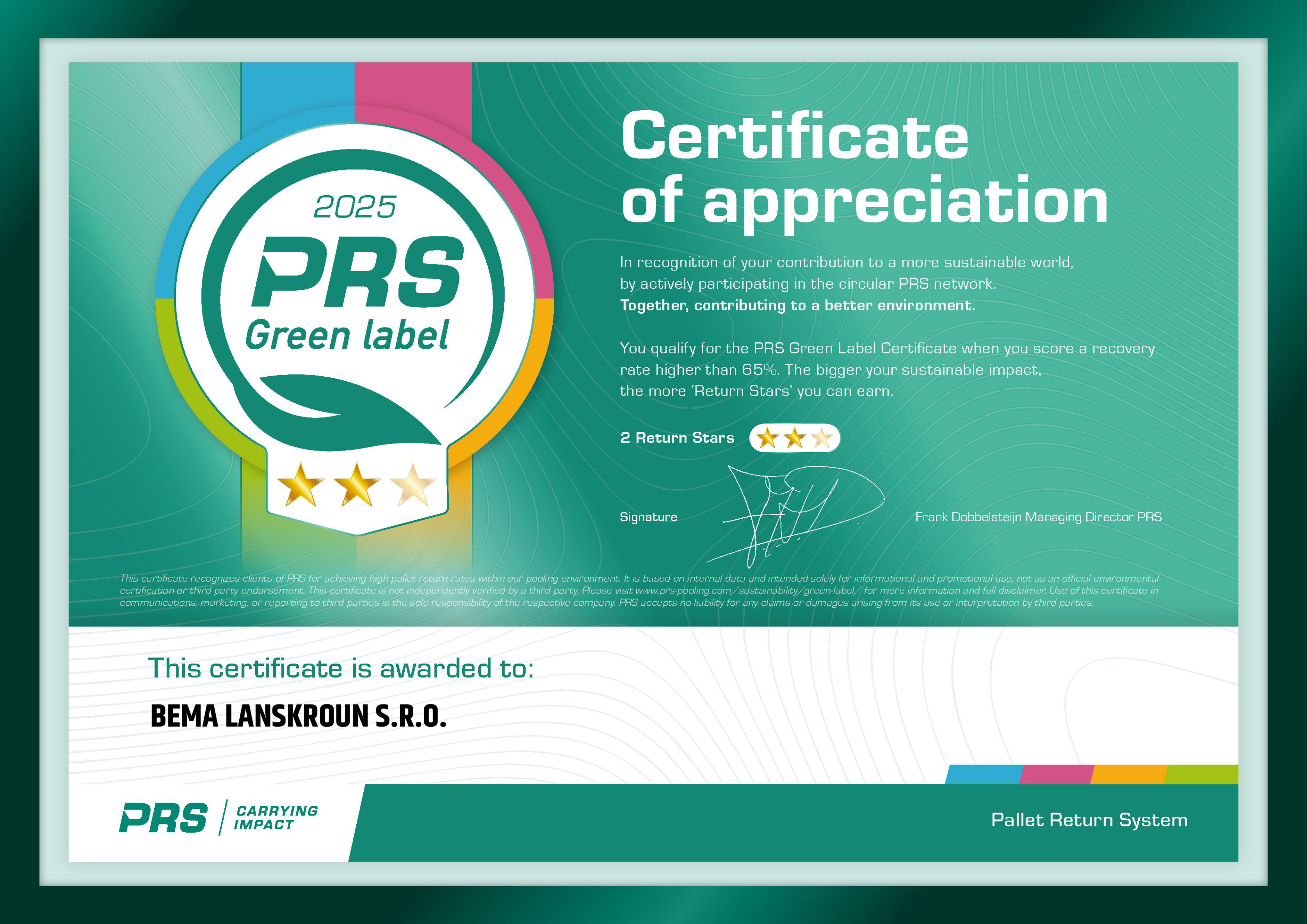 certificaat_bema-lanskroun-s-r-o